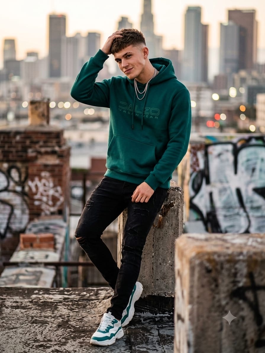 Polera capucha